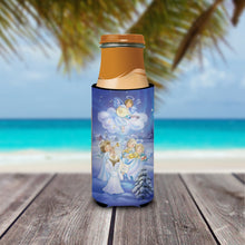 Load image into Gallery viewer, Angels around the Tree Slim Can Hugger – Fun &amp; Functional Drink Coolers APH6028MUK