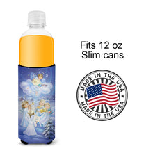 Load image into Gallery viewer, Angels around the Tree Slim Can Hugger – Fun &amp; Functional Drink Coolers APH6028MUK