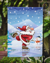 Load image into Gallery viewer, Christmas Santa Claus Ice Skating Garden Flag – Decorative Outdoor Yard Flag APH6386GF