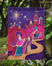 Load image into Gallery viewer, Christmas Wise Men in Purple Garden Flag – Decorative Outdoor Yard Flag APH7081GF