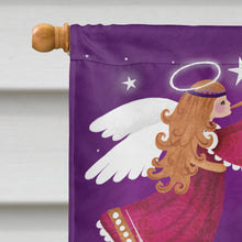 Load image into Gallery viewer, Christmas Angels in Purple Flag Canvas House Size APH7082CHF