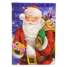 Load image into Gallery viewer, Christmas Santa Claus Ready to Work Flag Canvas House Size APH7595CHF