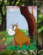 Load image into Gallery viewer, Bull under the Tree Garden Flag - Outdoor Decorative Yard Flag APH7628GF