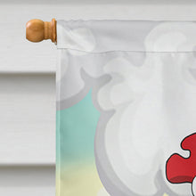 Load image into Gallery viewer, Rooster Chicken on the Run Flag Canvas House Size APH7630CHF