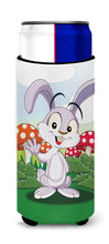 Load image into Gallery viewer, Bunny Rabbit in Mushrooms  Slim Can Hugger – Fun &amp; Functional Drink Coolers APH7632MUK