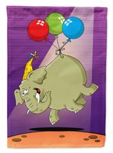 Load image into Gallery viewer, Happy Birthday Elephant Flag Canvas House Size APH8244CHF