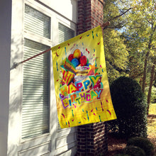 Load image into Gallery viewer, Happy Birthday Party Flag Canvas House Size APH8873CHF