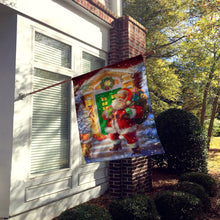 Load image into Gallery viewer, Santa Claus with Christmas Gifts Flag Canvas House Size APH9486CHF