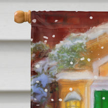 Load image into Gallery viewer, Santa Claus with Christmas Gifts Flag Canvas House Size APH9486CHF