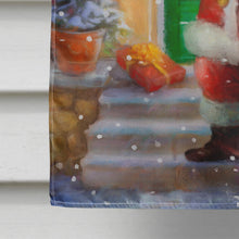 Load image into Gallery viewer, Santa Claus with Christmas Gifts Flag Canvas House Size APH9486CHF