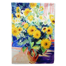 Load image into Gallery viewer, Sunflowers by Roy Avis Flag Canvas House Size ARA0063CHF
