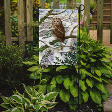 Load image into Gallery viewer, Tawny Owl Garden Flag – Decorative Outdoor Yard Flag ASA2008GF