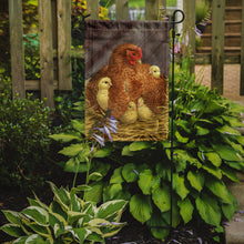Load image into Gallery viewer, My Little Chickadees with Hen Chicken Garden Flag – Decorative Outdoor Yard Flag ASA2011GF