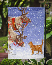 Load image into Gallery viewer, Reindeers &amp; Cat Garden Flag – Decorative Outdoor Yard Flag ASA2015GF