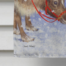 Load image into Gallery viewer, Reindeers &amp; Squirrel Flag Canvas House Size ASA2016CHF