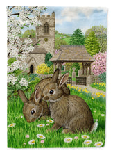 Load image into Gallery viewer, Leveret Bunny Rabbit Garden Flag - Outdoor Decorative Yard Flag ASA2023GF