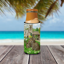 Load image into Gallery viewer, Leveret Bunny Rabbit Slim Can Hugger – Fun &amp; Functional Drink Coolers ASA2023MUK