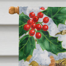 Load image into Gallery viewer, Hedgehog and Holly Flag Canvas House Size ASA2030CHF