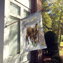 Load image into Gallery viewer, Exmoor Ponies Horse Flag Canvas House Size ASA2032CHF
