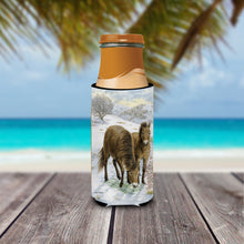 Load image into Gallery viewer, Exmoor Ponies Horse Slim Can Hugger – Fun &amp; Functional Drink Coolers ASA2032MUK