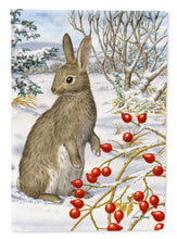 Load image into Gallery viewer, Rabbit with Berries Garden Flag – Decorative Outdoor Yard Flag ASA2035GF