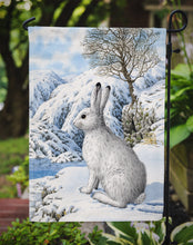 Load image into Gallery viewer, Mountain Hare White Rabbit Garden Flag – Decorative Outdoor Yard Flag ASA2037GF