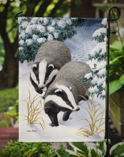 Load image into Gallery viewer, Badgers on the Move Garden Flag – Decorative Outdoor Yard Flag ASA2038GF