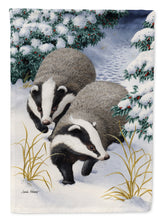 Load image into Gallery viewer, Badgers on the Move Garden Flag – Decorative Outdoor Yard Flag ASA2038GF