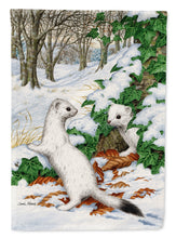 Load image into Gallery viewer, Stoats Short-tailed Weasel Garden Flag – Decorative Outdoor Yard Flag ASA2042GF
