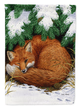 Load image into Gallery viewer, Fox Nap Time Garden Flag – Decorative Outdoor Yard Flag ASA2044GF