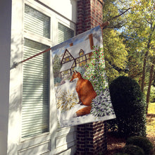 Load image into Gallery viewer, Fox by the Cottage Flag Canvas House Size ASA2046CHF