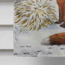 Load image into Gallery viewer, Fox by the Cottage Flag Canvas House Size ASA2046CHF