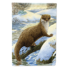 Load image into Gallery viewer, Otter on the bank Flag Canvas House Size ASA2050CHF