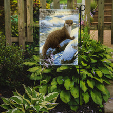 Load image into Gallery viewer, Otter on the bank Garden Flag – Decorative Outdoor Yard Flag ASA2050GF