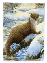 Load image into Gallery viewer, Otter on the bank Garden Flag – Decorative Outdoor Yard Flag ASA2050GF