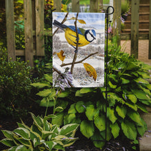Load image into Gallery viewer, Eurasian Blue Tits Bird Garden Flag – Decorative Outdoor Yard Flag ASA2051GF