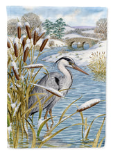Load image into Gallery viewer, Blue Heron Garden Flag – Decorative Outdoor Yard Flag ASA2057GF