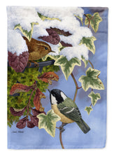 Load image into Gallery viewer, Coal Tit &amp; Wren Garden Flag – Decorative Outdoor Yard Flag ASA2064GF