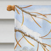 Load image into Gallery viewer, Coal Tits Flag Canvas House Size ASA2065CHF