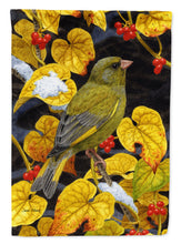 Load image into Gallery viewer, European Greenfinch Flag Canvas House Size ASA2069CHF