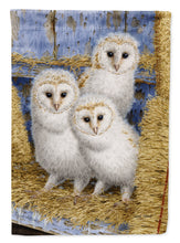 Load image into Gallery viewer, Barn Owl Chicks Garden Flag – Decorative Outdoor Yard Flag ASA2076GF