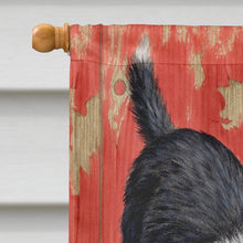 Load image into Gallery viewer, Border Collie Pups Flag Canvas House Size ASA2079CHF