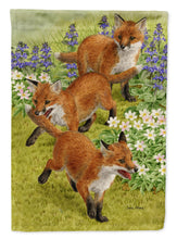 Load image into Gallery viewer, Fox Cubs Flag Canvas House Size ASA2083CHF