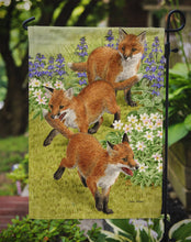 Load image into Gallery viewer, Fox Cubs Garden Flag – Decorative Outdoor Yard Flag ASA2083GF