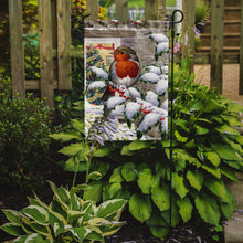 Load image into Gallery viewer, European Robin at the Window Garden Flag – Decorative Outdoor Yard Flag ASA2089GF