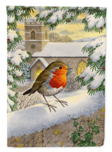 Load image into Gallery viewer, European Robin Waiting Flag Canvas House Size ASA2090CHF