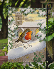 Load image into Gallery viewer, European Robin Waiting Garden Flag – Decorative Outdoor Yard Flag ASA2090GF