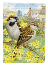 Load image into Gallery viewer, House Sparrows Garden Flag – Decorative Outdoor Yard Flag ASA2091GF