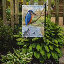 Load image into Gallery viewer, Kingfisher Garden Flag – Decorative Outdoor Yard Flag ASA2093GF