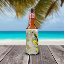 Load image into Gallery viewer, Spotted Flycatcher Slim Can Hugger – Fun &amp; Functional Drink Coolers ASA2095MUK